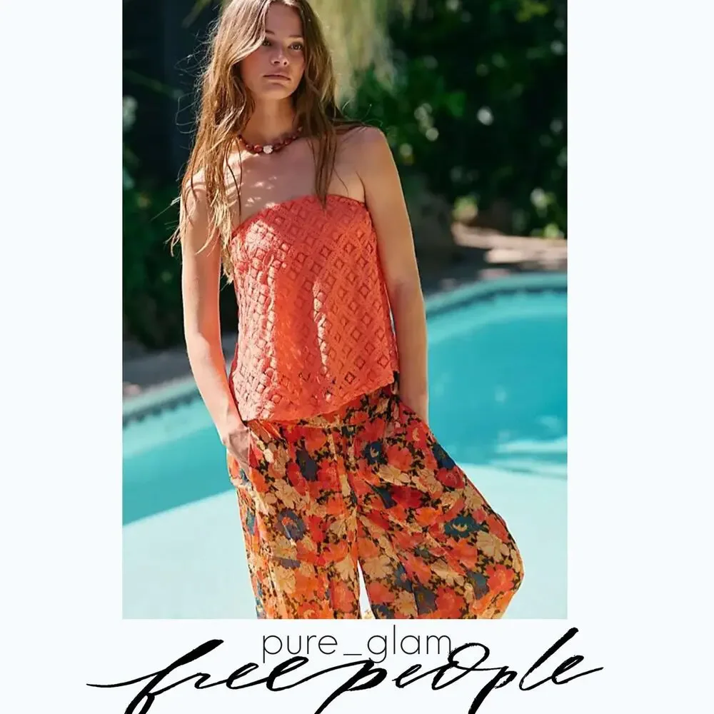 Free People floral pants